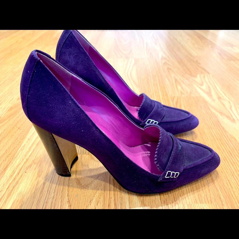 Manolo Blahnik Suede Heels